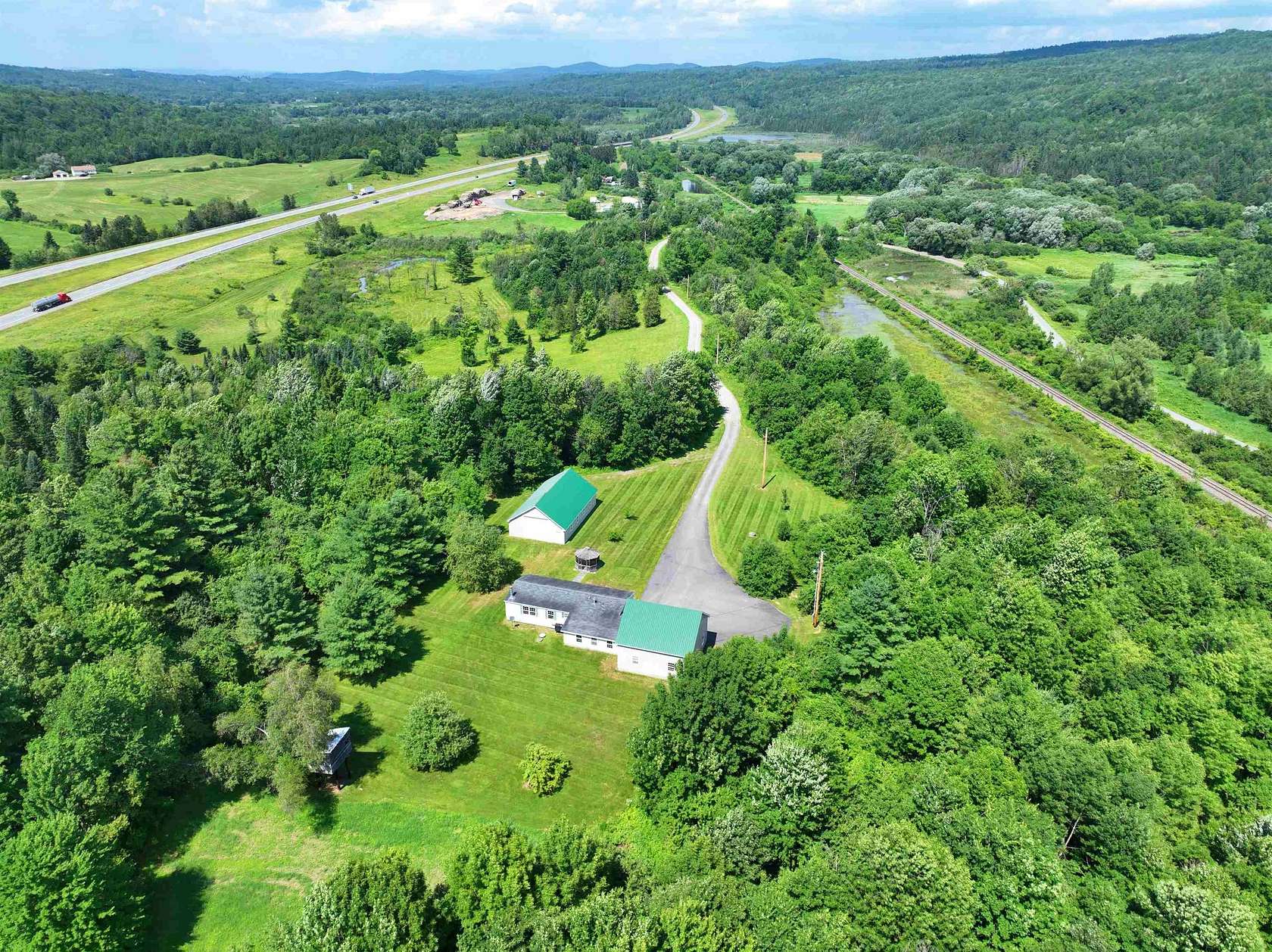 47 Acres of Recreational Land with Home for Sale in Irasburg, Vermont