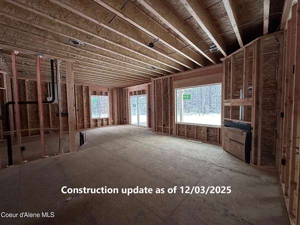 5 Acres of Residential Land with Home for Sale in Athol, Idaho