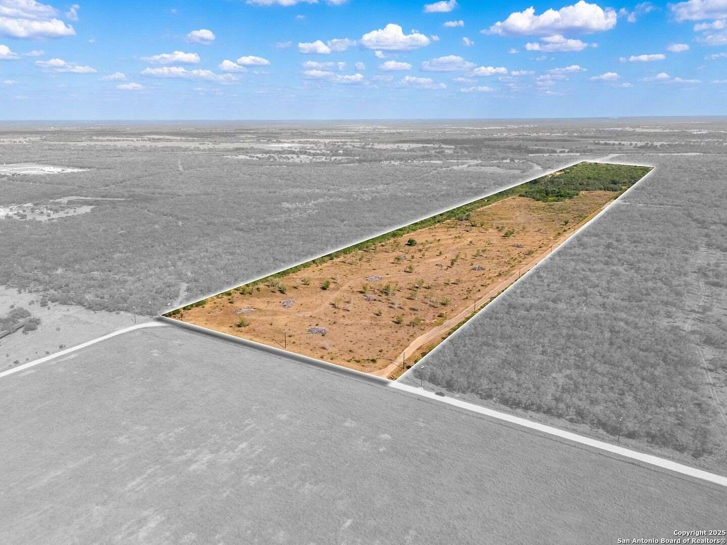 55 Acres of Land for Sale in Smiley, Texas