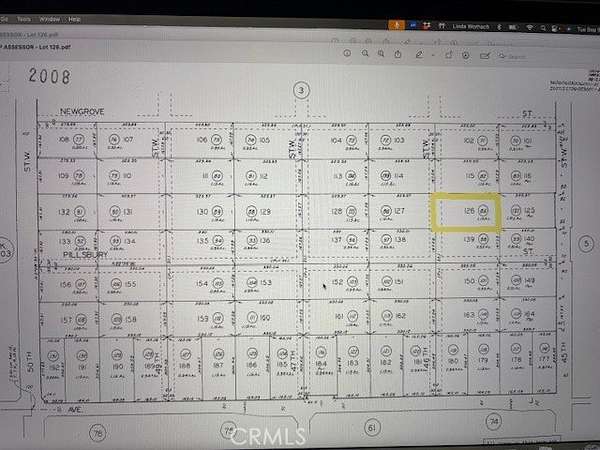 1.28 Acres of Land for Sale in Lancaster, California