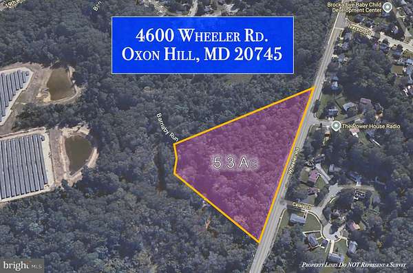 5.3 Acres of Land for Sale in Oxon Hill, Maryland