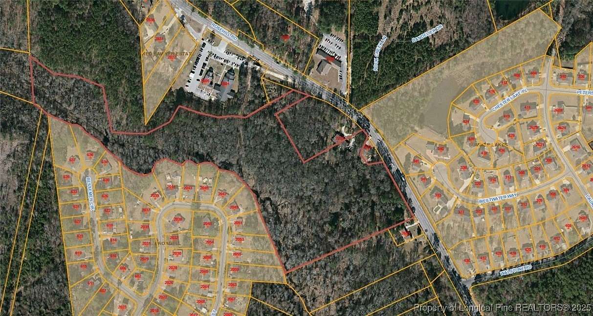 17.5 Acres of Land for Sale in Fayetteville, North Carolina