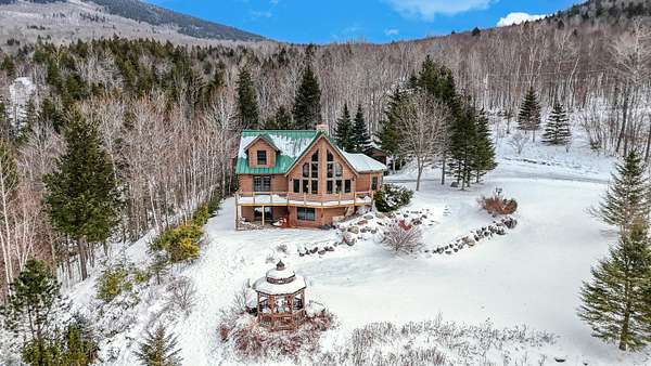 12.8 Acres of Land with Home for Sale in Kingfield, Maine