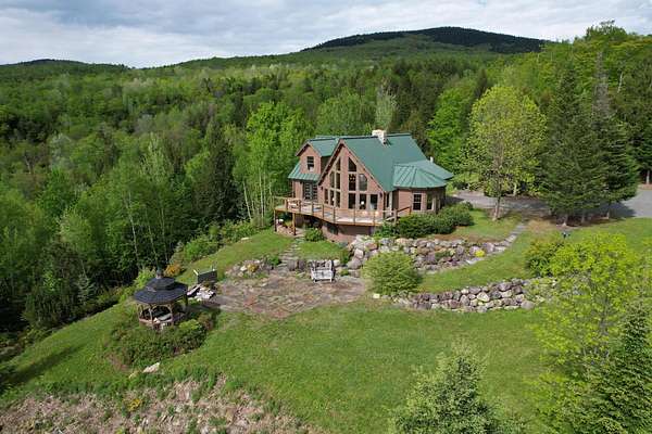 12.8 Acres of Land with Home for Sale in Kingfield, Maine