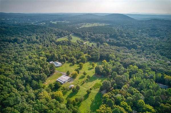19 Acres of Land with Home for Sale in Kingston, Georgia