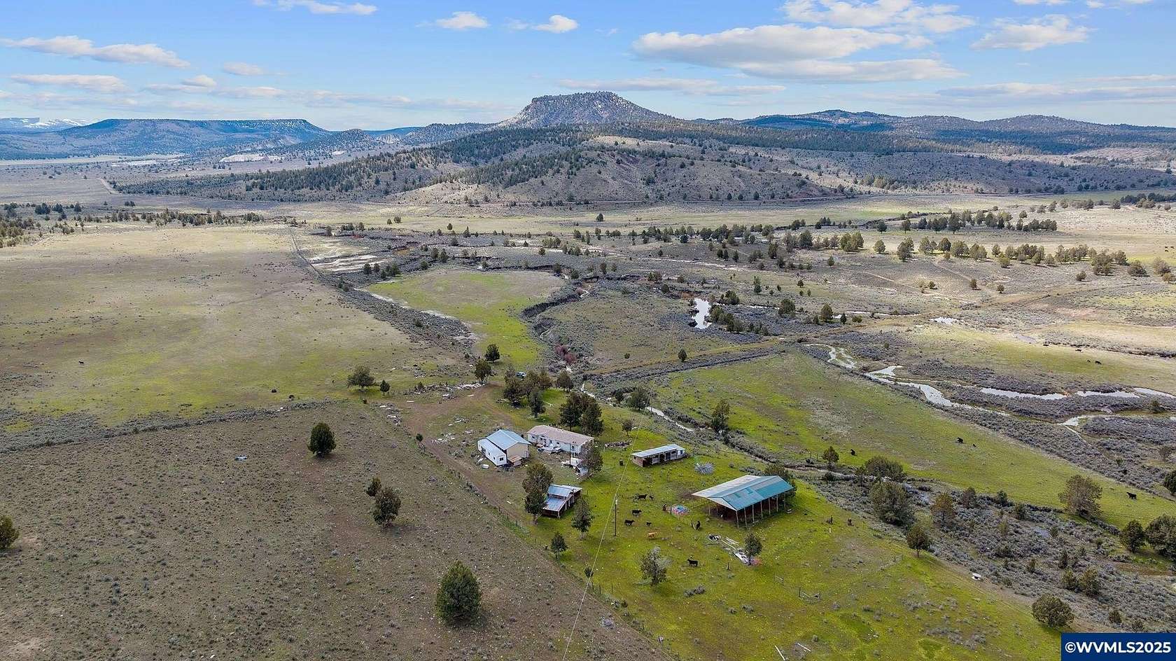 3,191 Acres of Agricultural Land with Home for Sale in Prineville, Oregon