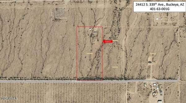 20 Acres of Land for Auction in Buckeye, Arizona