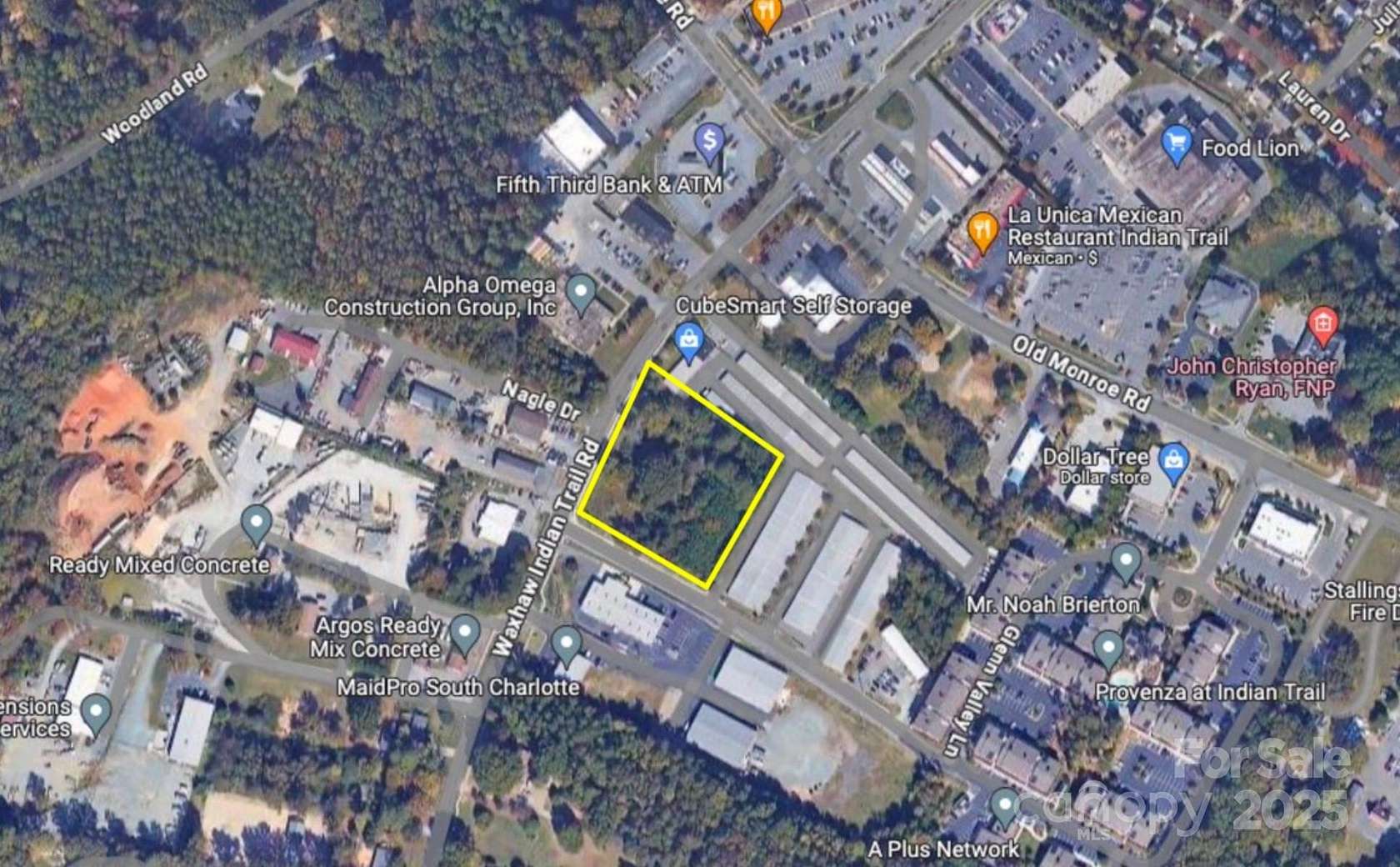 2.4 Acres of Commercial Land for Sale in Indian Trail, North Carolina