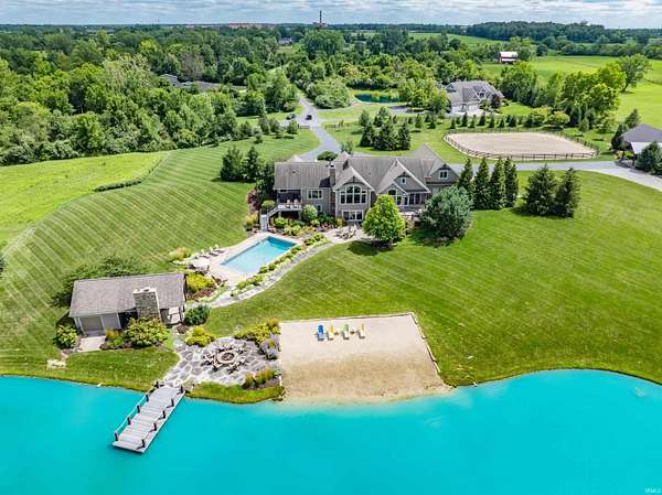 21.3 Acres of Land with Home for Sale in Roanoke, Indiana