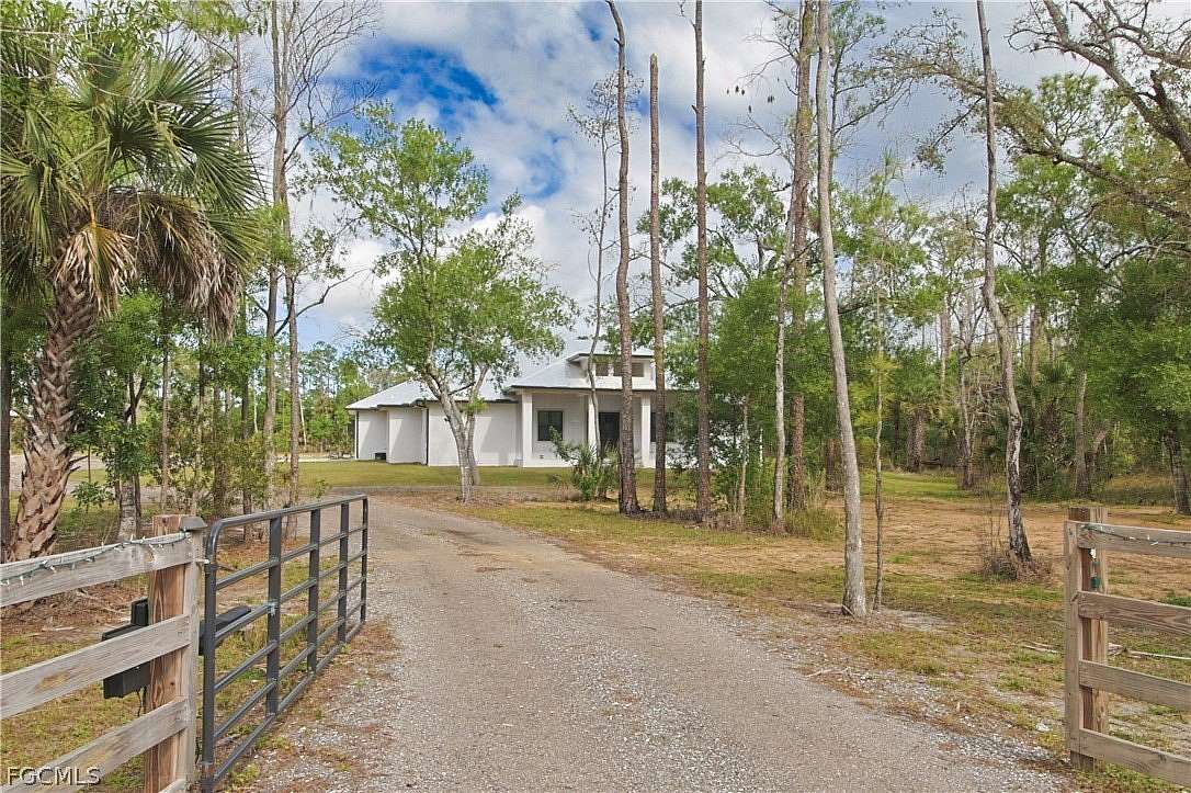 10.8 Acres of Land with Home for Sale in Alva, Florida
