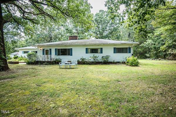 8.1 Acres of Residential Land with Home for Sale in Cedar Grove, North Carolina