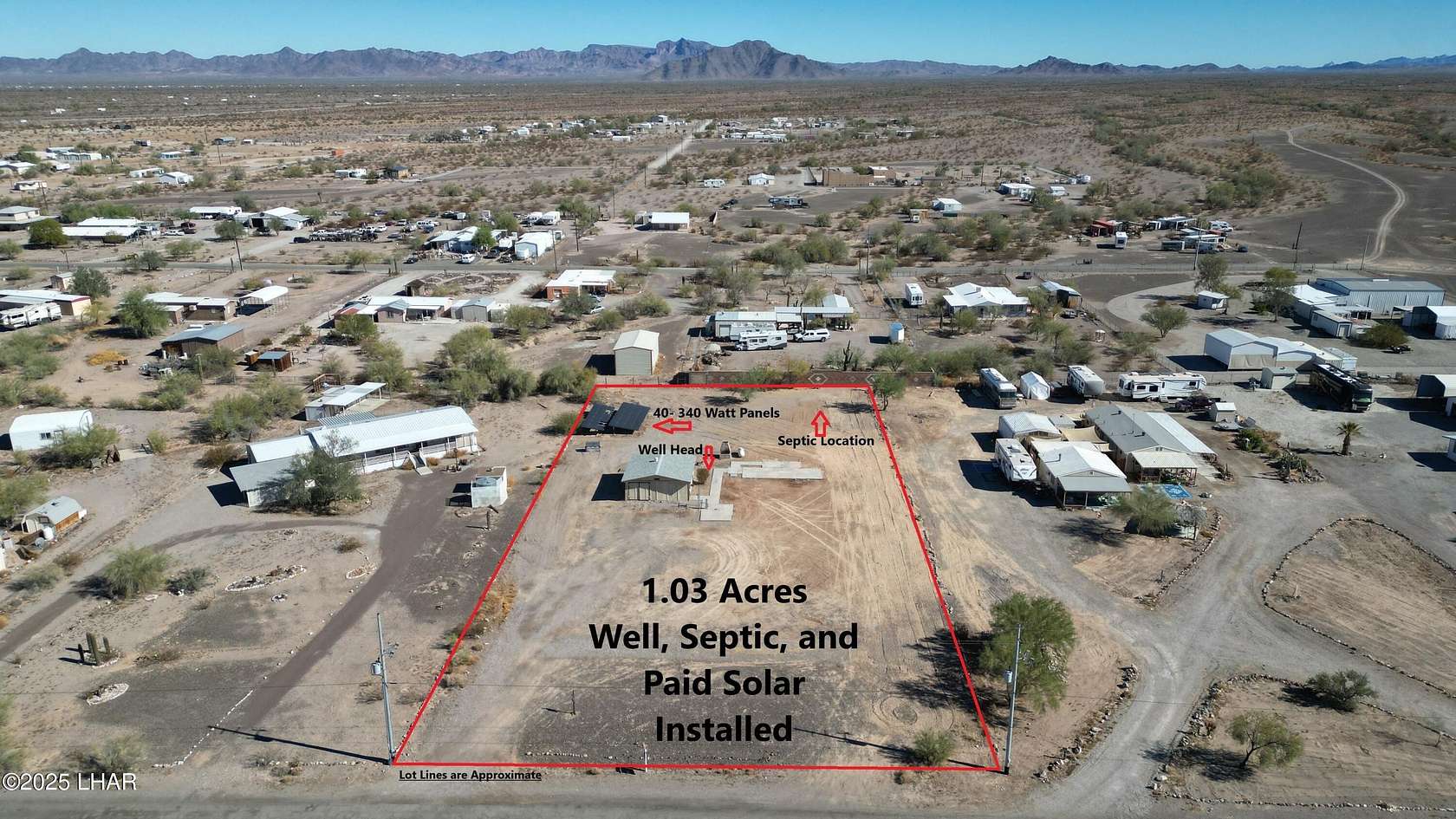 1 Acre of Residential Land for Sale in Quartzsite, Arizona