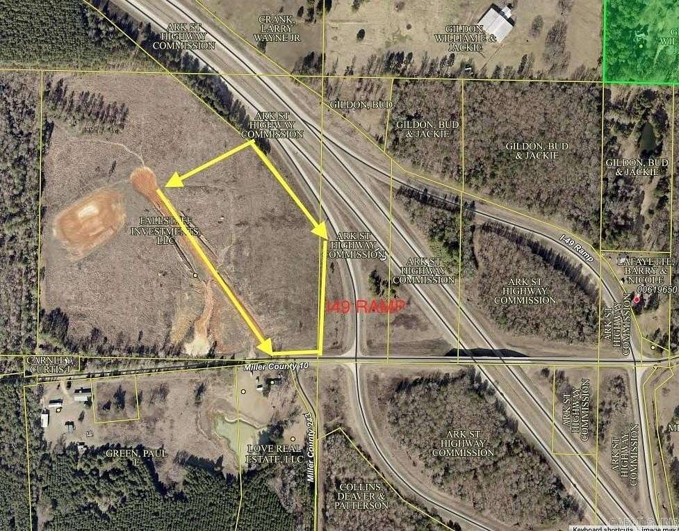 9.23 Acres of Commercial Land for Sale in Texarkana, Arkansas