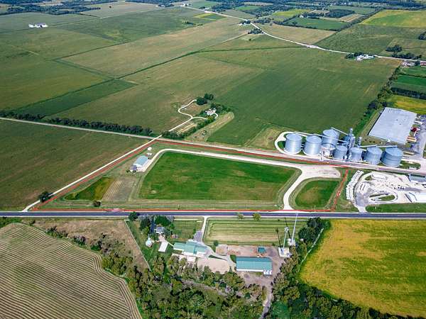 24 Acres of Improved Commercial Land for Sale in Harvard, Illinois