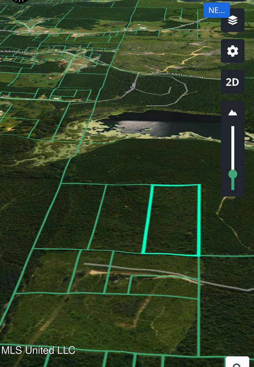 13.5 Acres of Recreational Land for Sale in Louisville, Mississippi