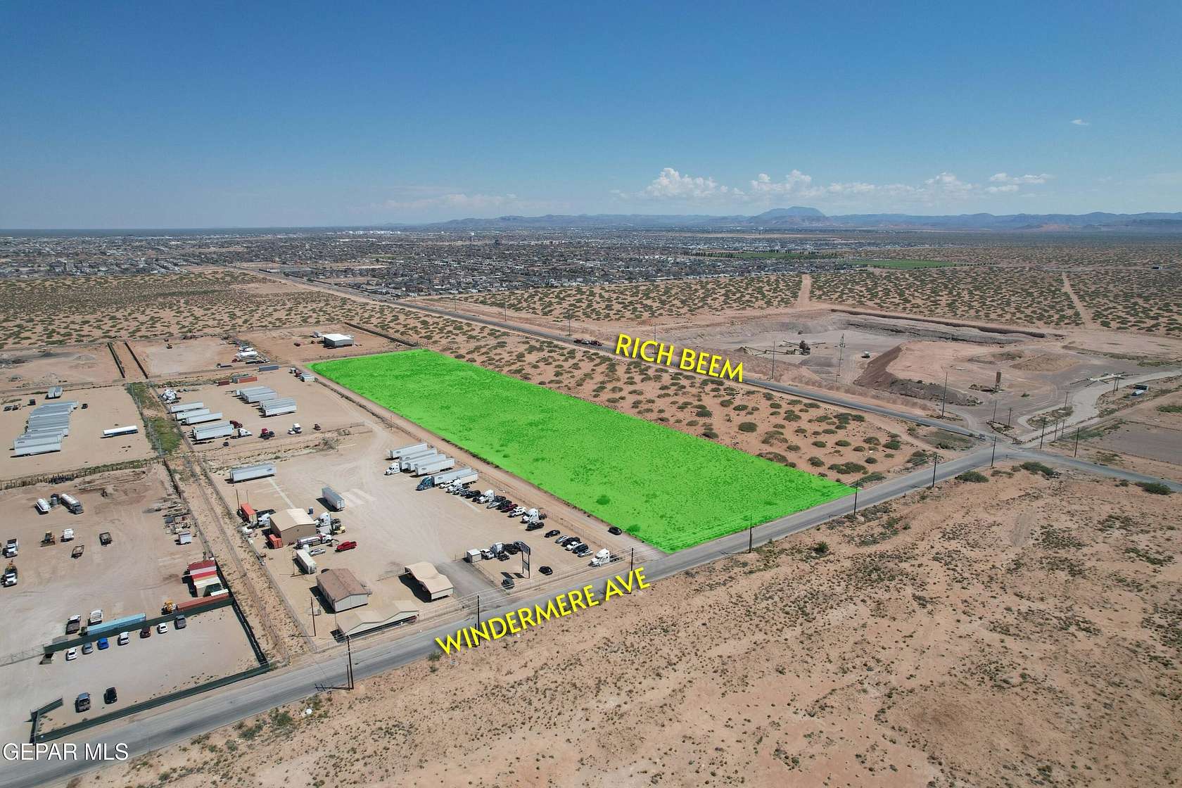 10 Acres of Commercial Land for Sale in El Paso, Texas