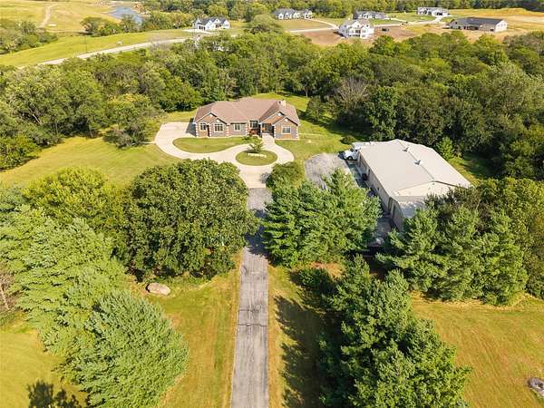 10 Acres of Land with Home for Sale in Adel, Iowa