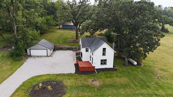 3 Acres of Residential Land with Home for Sale in Janesville, Iowa