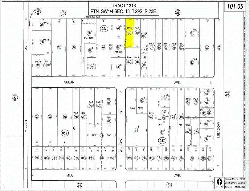 0.19 Acres of Residential Land for Sale in Buttonwillow, California