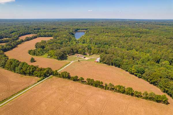 234 Acres of Agricultural Land with Home for Sale in Cedar Grove, Tennessee
