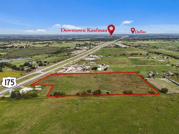 10 Acres of Land for Sale in Kaufman, Texas