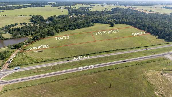 5.44 Acres of Residential Land for Sale in Brownsboro, Texas