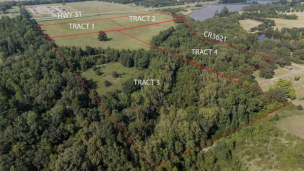 11.7 Acres of Land for Sale in Brownsboro, Texas