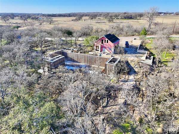 4 Acres of Residential Land with Home for Sale in Millsap, Texas