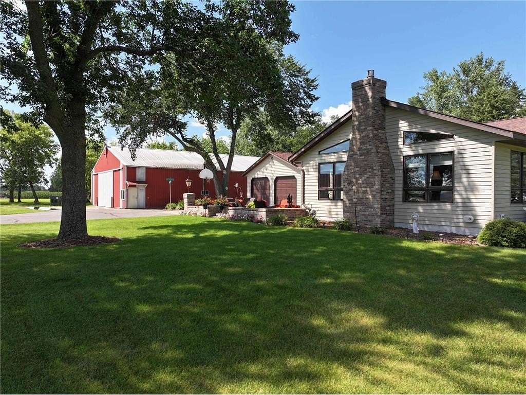 5.55 Acres of Land with Home for Sale in Clear Lake, Minnesota