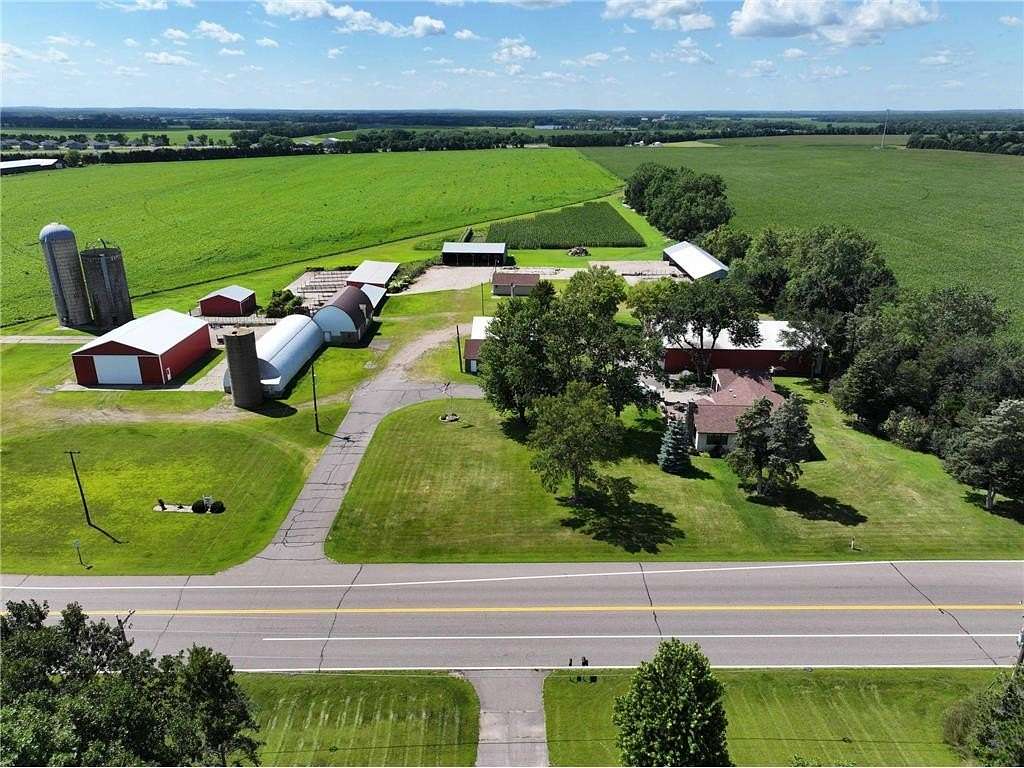 5.55 Acres of Land with Home for Sale in Clear Lake, Minnesota