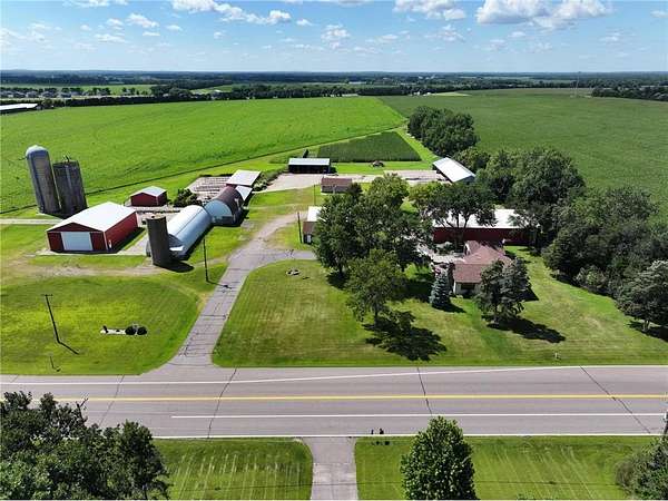 5.55 Acres of Land with Home for Sale in Clear Lake, Minnesota