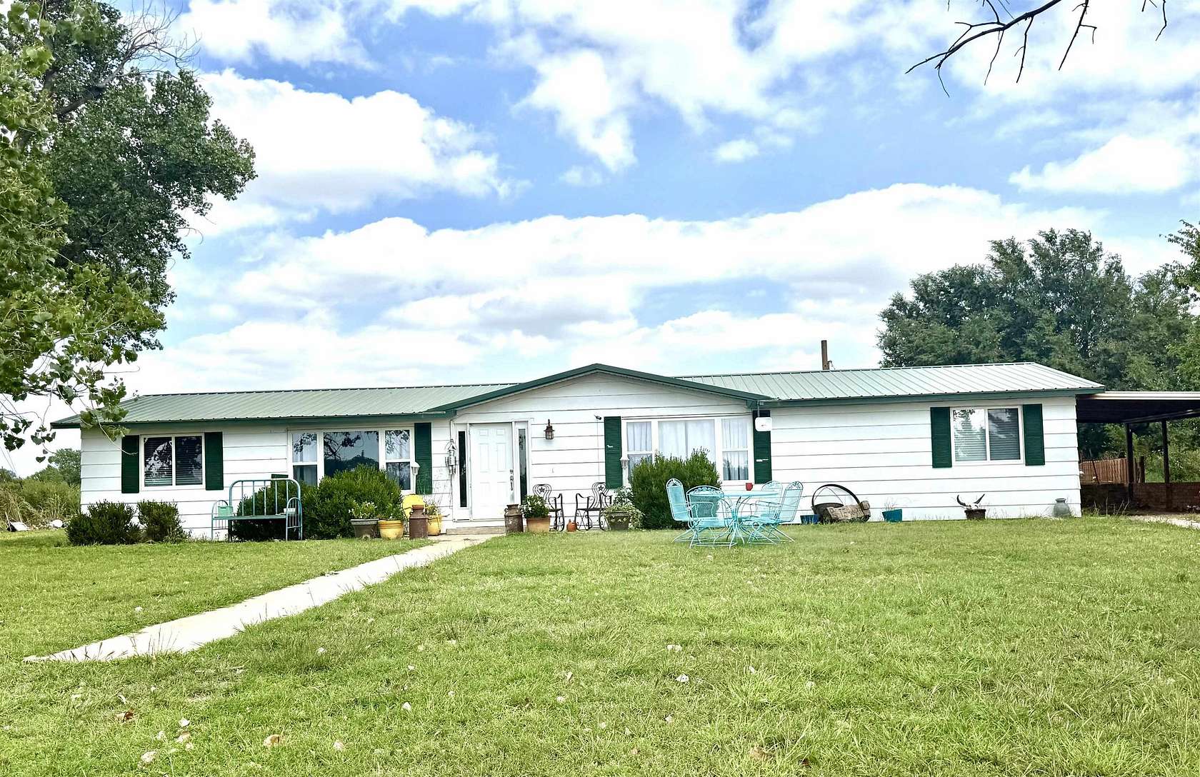 7.7 Acres of Land with Home for Sale in Sharon, Oklahoma