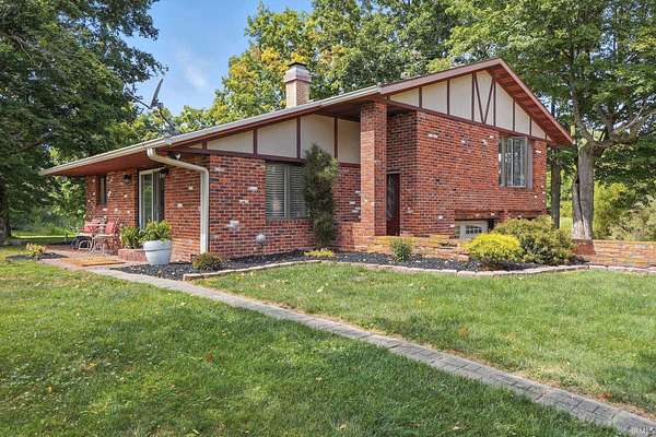 10 Acres of Residential Land with Home for Sale in Eaton, Indiana