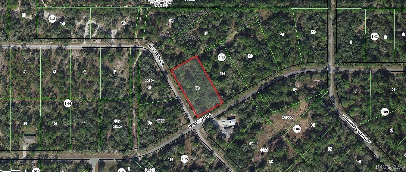 1.16 Acres of Residential Land for Sale in Crystal River, Florida