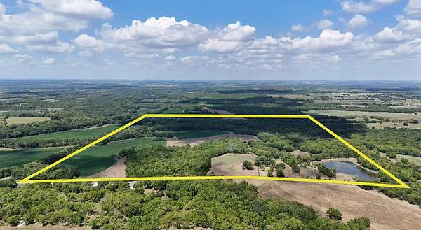 158 Acres of Recreational Land & Farm for Auction in Melvern, Kansas