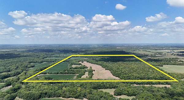 158 Acres of Recreational Land & Farm for Auction in Melvern, Kansas