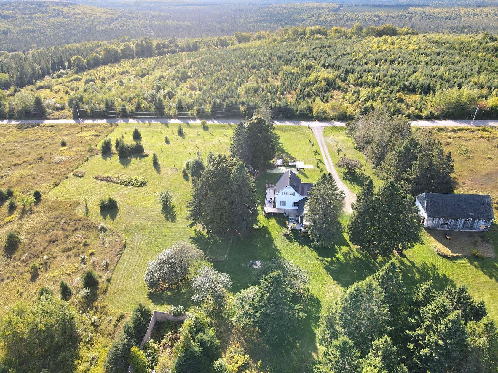 16 Acres of Land with Home for Sale in Westmanland Town, Maine