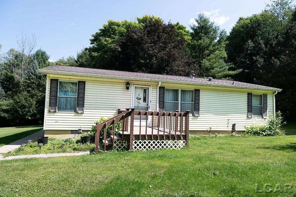 4 Acres of Residential Land with Home for Sale in Hudson, Michigan