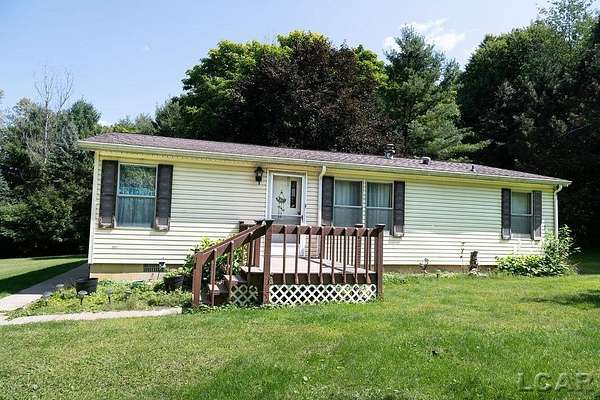 4 Acres of Residential Land with Home for Sale in Hudson, Michigan