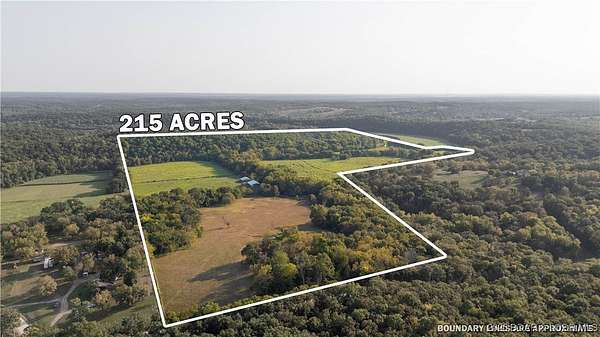 216 Acres of Recreational Land & Farm for Sale in Lincoln, Missouri