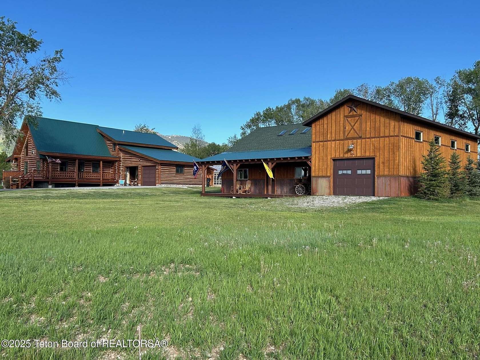 2 Acres of Land with Home for Sale in Thayne, Wyoming