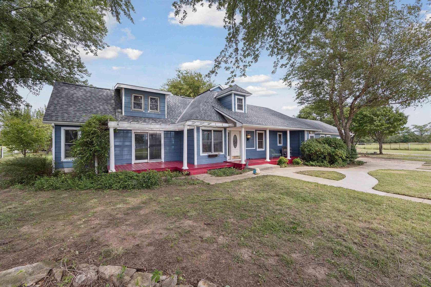 27.4 Acres of Agricultural Land with Home for Sale in Harper, Kansas