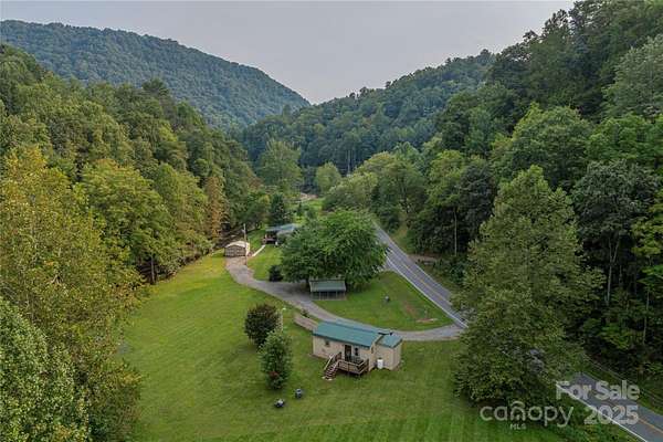 7 Acres of Residential Land with Home for Sale in Hot Springs, North Carolina