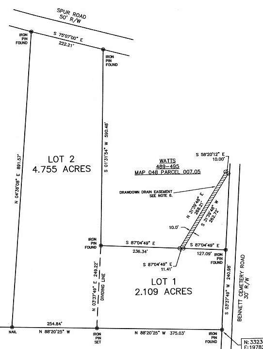 4.76 Acres of Residential Land for Sale in Decherd, Tennessee