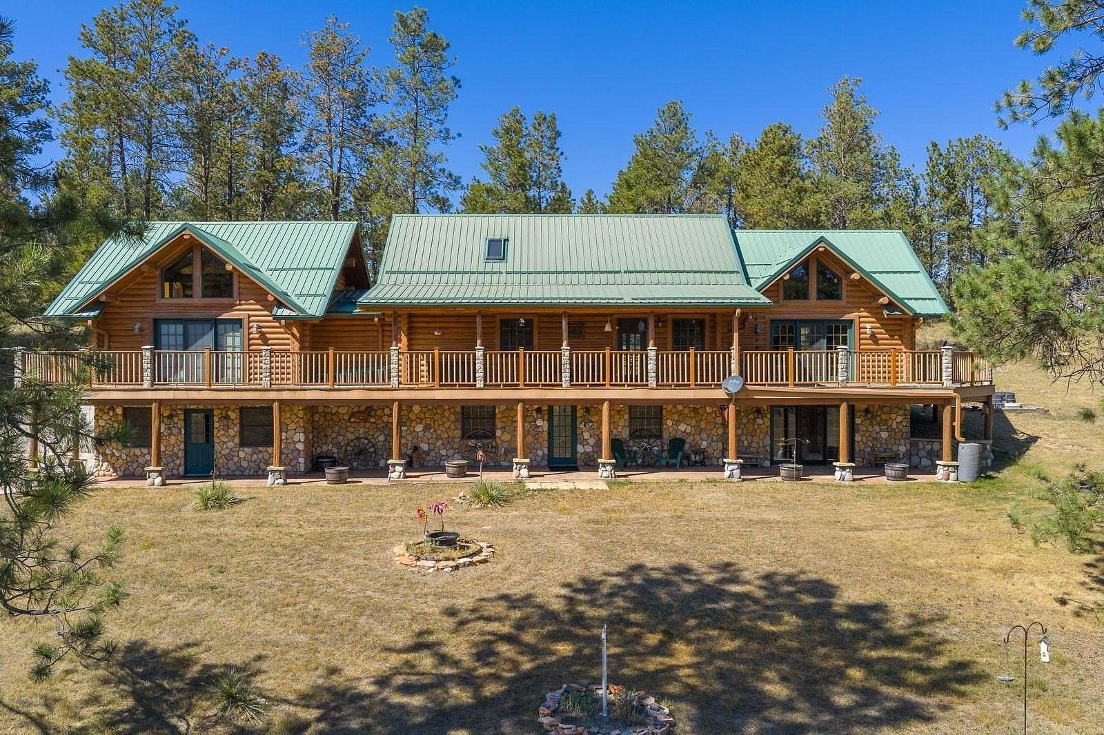 29 Acres of Land with Home for Sale in Hot Springs, South Dakota