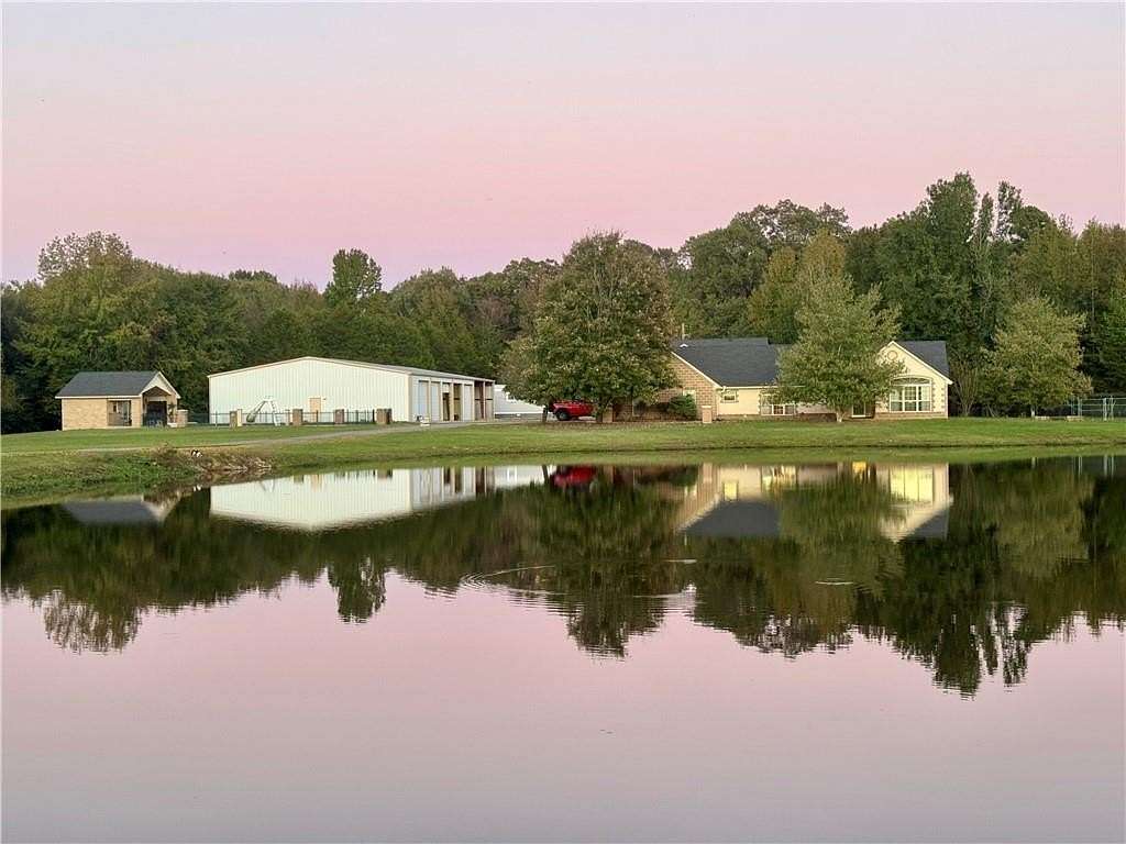 10 Acres of Residential Land with Home for Sale in Russellville, Arkansas