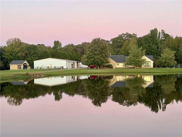 10 Acres of Residential Land with Home for Sale in Russellville, Arkansas