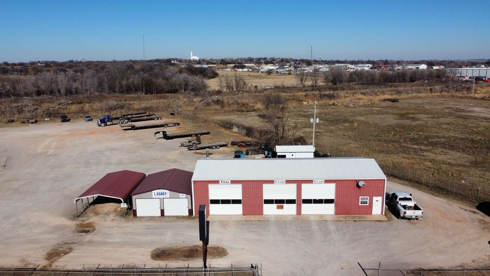2.5 Acres of Commercial Land for Sale in Lindsay, Oklahoma