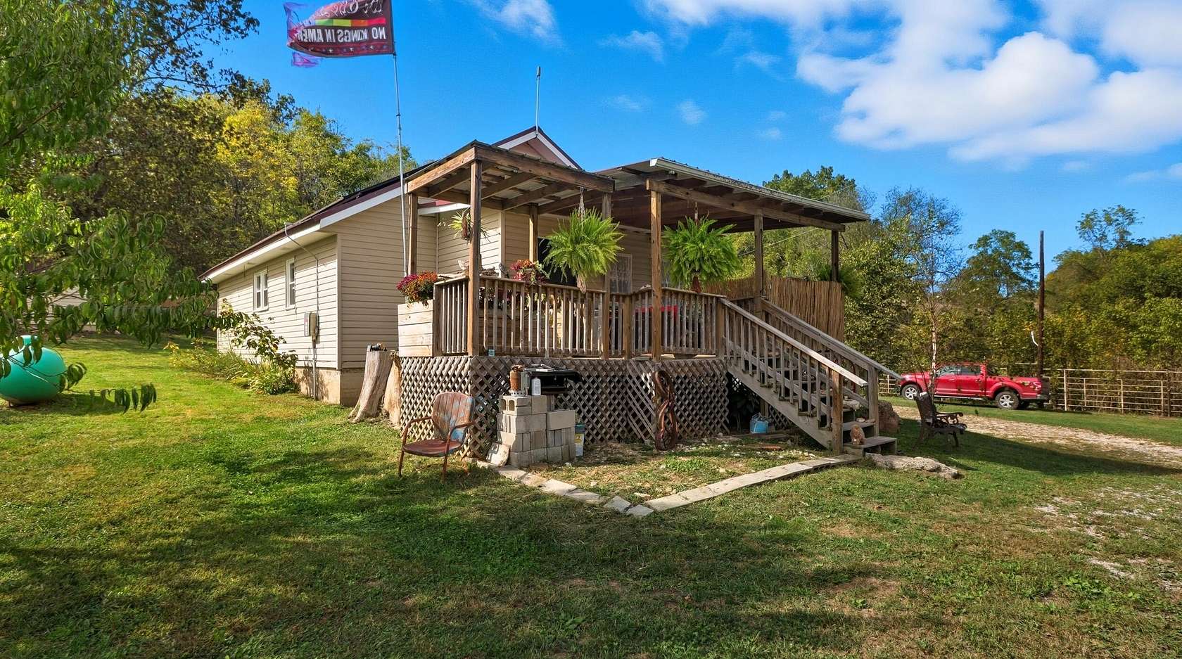 3 Acres of Residential Land with Home for Sale in Ava, Missouri