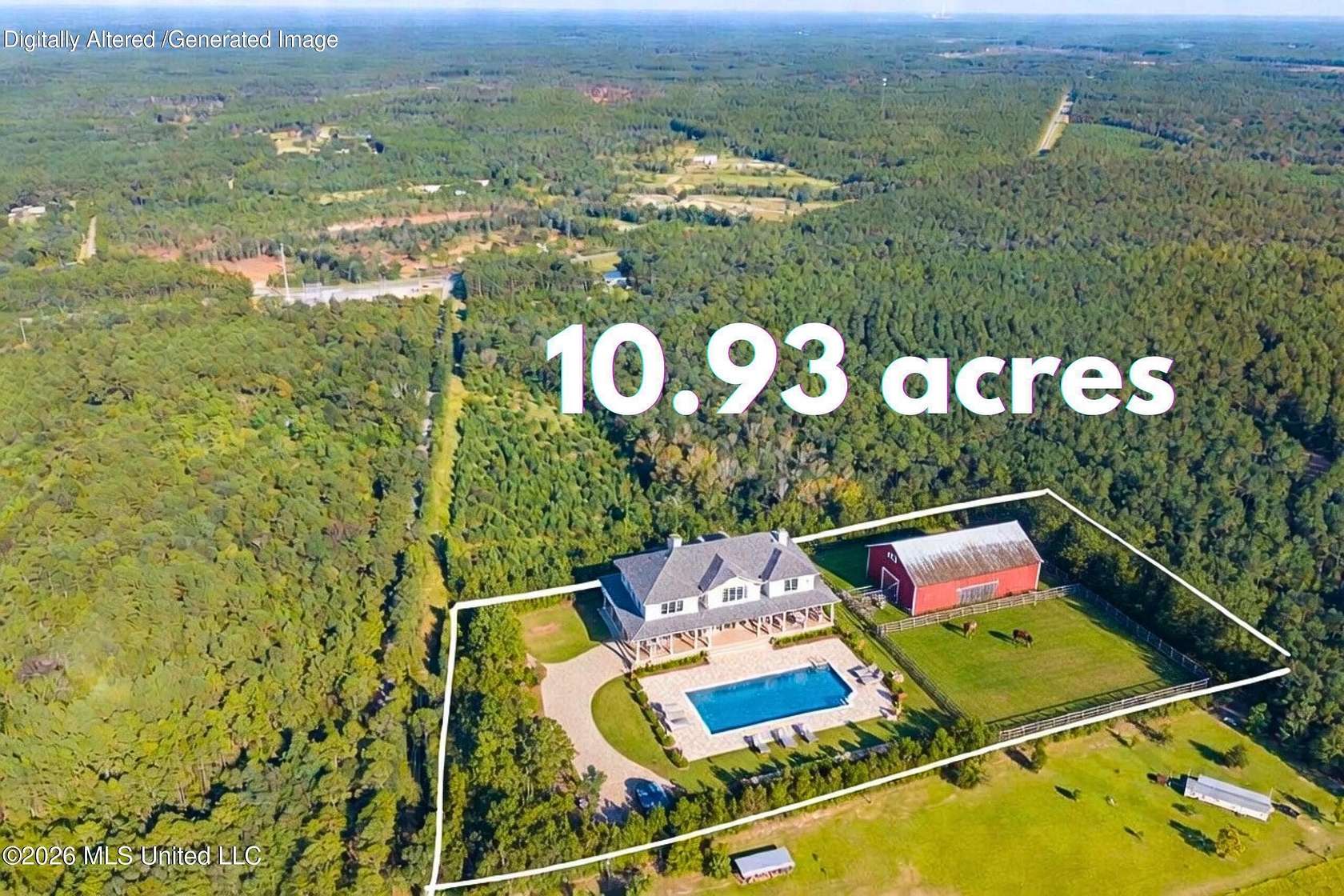 11 Acres of Agricultural Land for Sale in Vancleave, Mississippi